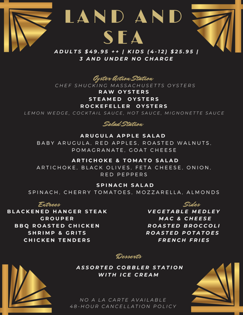 Black Gold Great Gatsby Bar Menu (1)